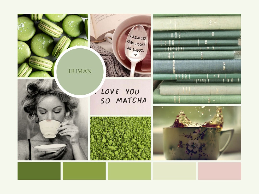 Moodboard Moodboard Template Photoshop Moodboard Etsy