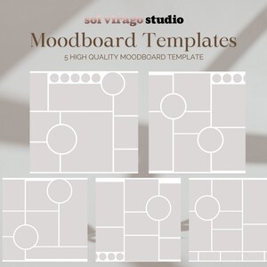Moodboard Package | Moodboard Templates | Photoshop Moodboard