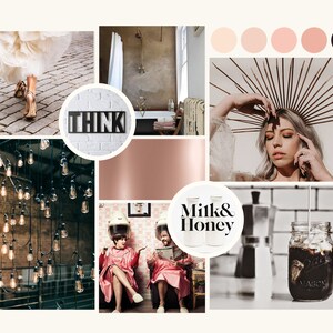 Moodboard Package | Moodboard Templates | Photoshop Moodboard