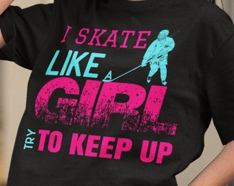 Hockey Girl T-Shirt: Sassy Sport Tee