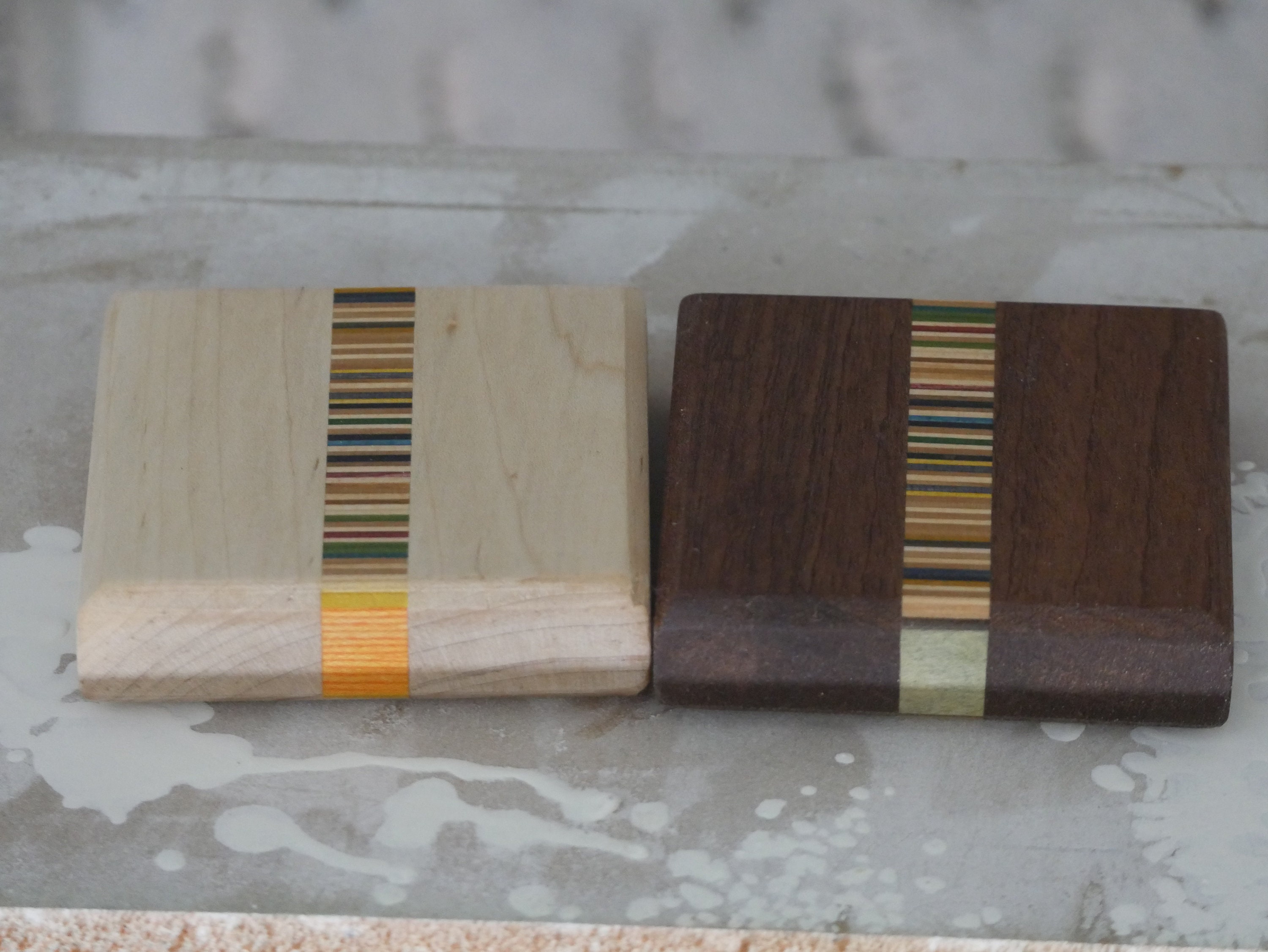 thumbnail image 2 of Wooden Coaster Set – Nonagon Shape, Birch Plywood, Set Of 4 – Craft Art Gift 2 of 4