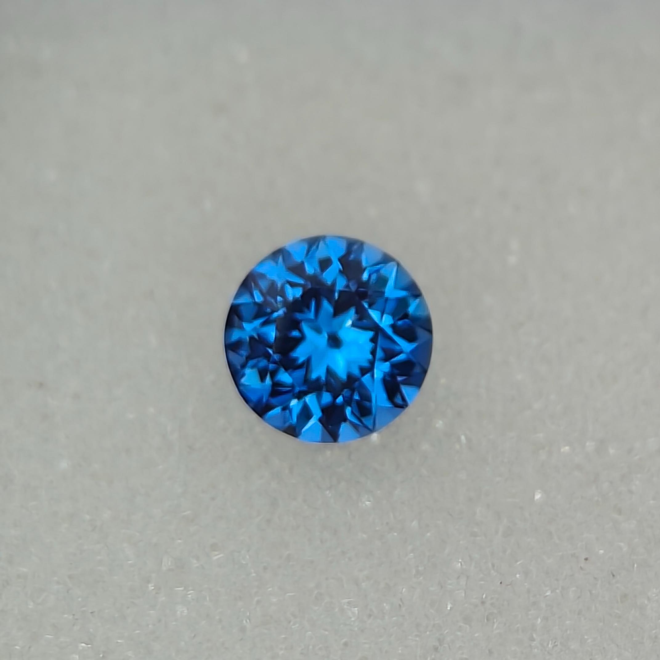 Precision Cut, Lab Grown Deep Blue Spinel: 1.45 Ct Gemstone - Etsy