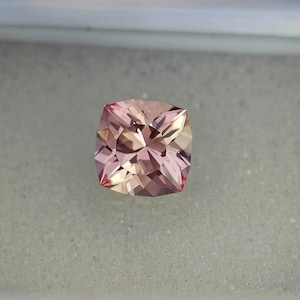 Precision Cut- 2.70 ct Lab Pink Sapphire, 7.5 MM Cushion Cut Pink Sapphire, Flawless Pink Sapphire, Sapphire, Custom Cut Sapphire Gemstone
