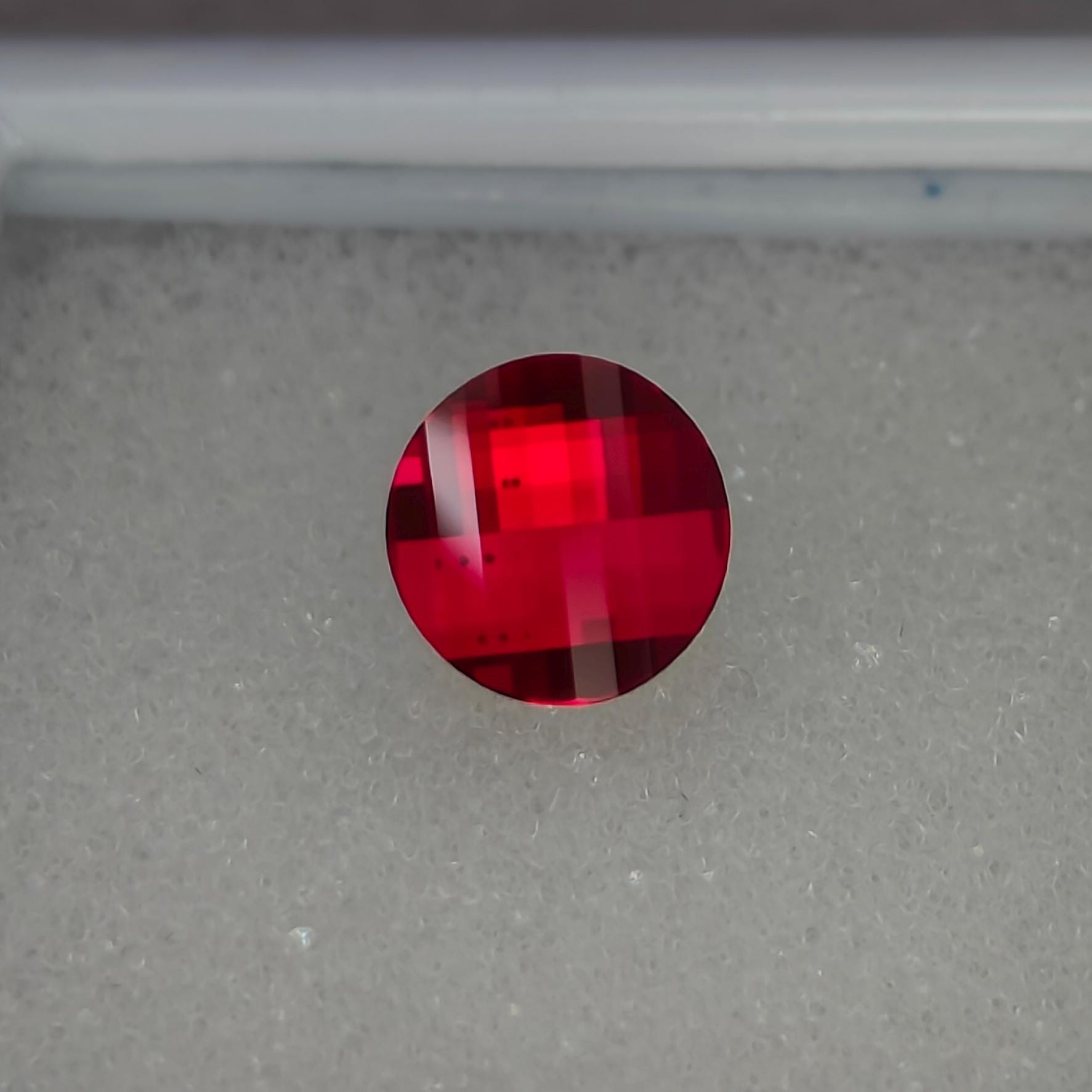 Precision Cut, 3.60 Ct Pixel Cut Lab Ruby: High End Gemstone, - Etsy