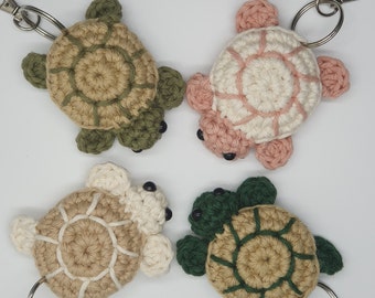 Turtle Keyring Crochet Pattern pdf.