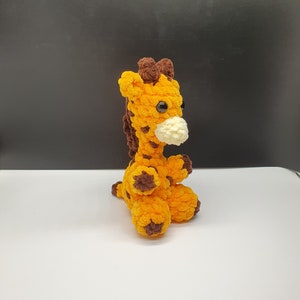 Chenille Crochet Giraffe Pattern pdf