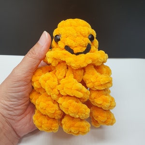 Pattern for Chenille Crochet Octopus