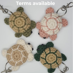 Schildkröte Schlüsselanhänger Häkelanleitung (PDF)