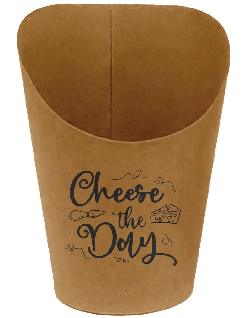 12oz Charcuterie Cups Kraft Fry Cup Kraft Paper Appetizer Etsy