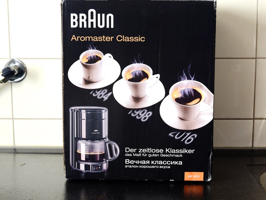 Braun Aromaster Classic Kaffee Läuft Nicht Durch Braun Aromaster Classic KF 47-1 Coffee Maker Type 4069 With Original