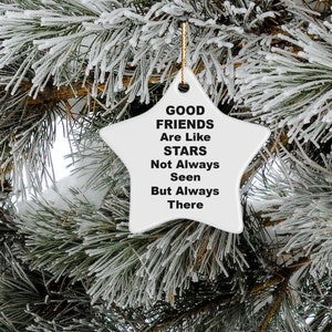 Good Friends Are Like Stars Gifts, Good Friends Are Like Stars, Friendship Ornaments for Women Friends, Good Friend Gifts for Women,