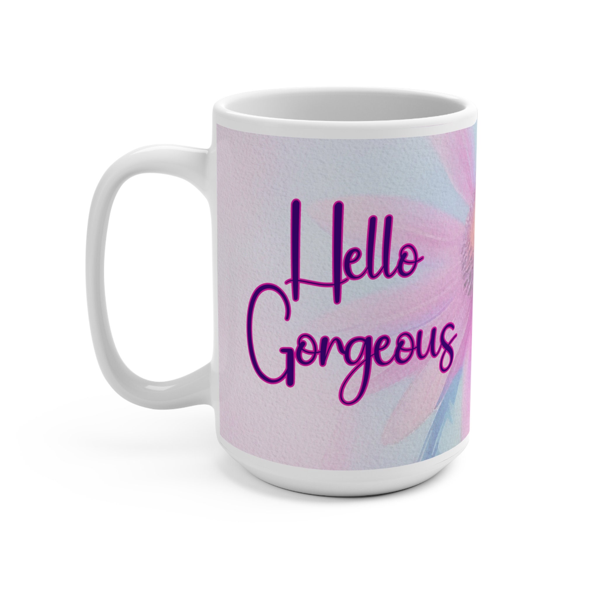 Hello Mugs for Women, Hello Coffee Mugs for Women