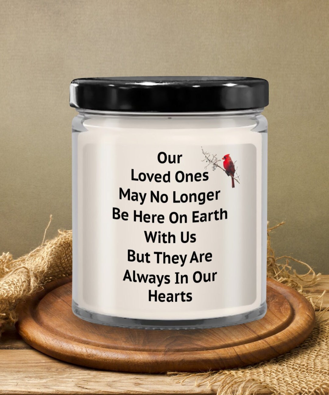 Memorial Candles for Loss of Loved One Memory Candles for Etsy