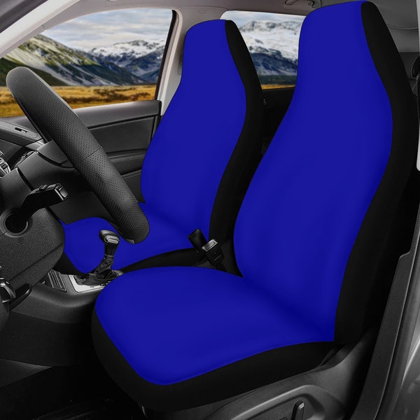 Royal Blue Car Seat Covers Etsy