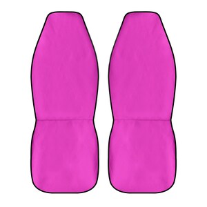 Pink Car Seat Covers Seat Protectors Universal Fit for Car or SUV (2 Pcs) image 7