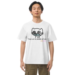 Kidykats Your Art is Inside of You Adult Tee