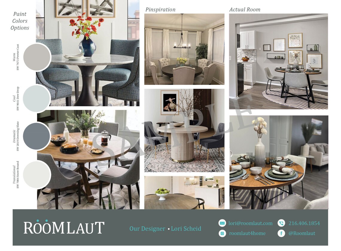 Dining Room Interior Design Mood Board, Room Scheme and Shopping Guide ...