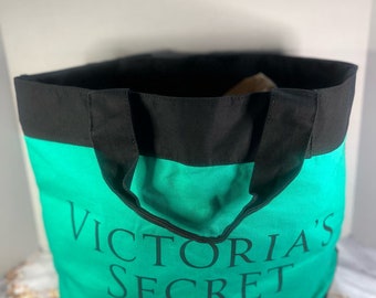 Victoria's Secret groene turquoise schoudertas Tote sporttas