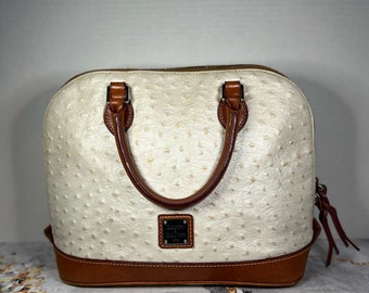 Dooney & Bourke Bolso bandolera blanco/marrón