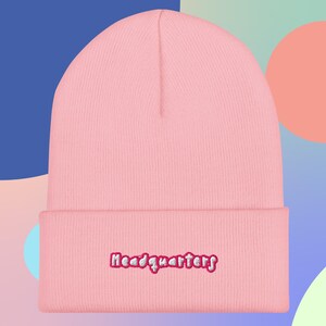 Cuffed Beanie - HQ Warm Winter Hat Gift Ideas Cozy Adult Funny Embroidered One Size Christmas