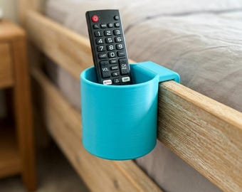Soporte para mando a distancia impreso en 3D, organizador de mesilla de noche, organizador de accesorios de escritorio