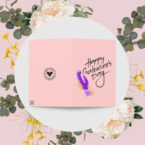 feliz día de galentines tarjeta bestie tarjeta de San Valentín tarjeta bff hermana única tarjeta insignificante lgbtq rosa suave hecho a mano con amor tarjetas divertidas