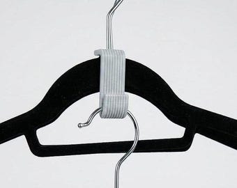 Ganchos para perchas en cascada impresos en 3D / Organizador de armario, ahorrador de espacio en el guardarropa