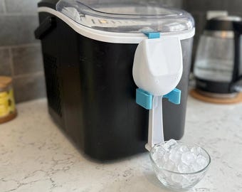 Soporte para pala de hielo impreso en 3D, sin pegamento, organizador de cocina universal.