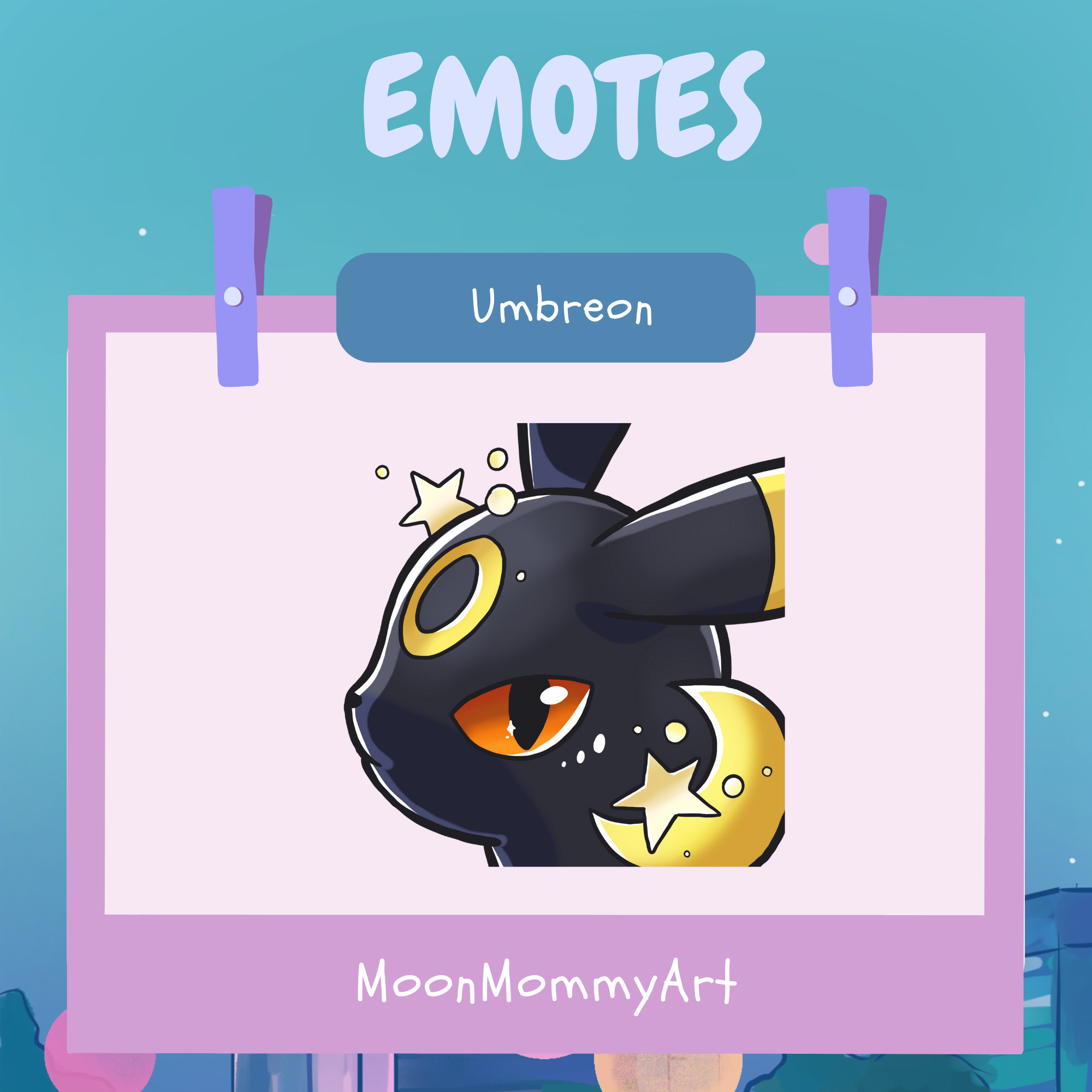 Umbreon stars - Etsy México, image size:2000x2000