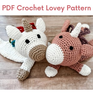 Unicorn Lovey Crochet Pattern