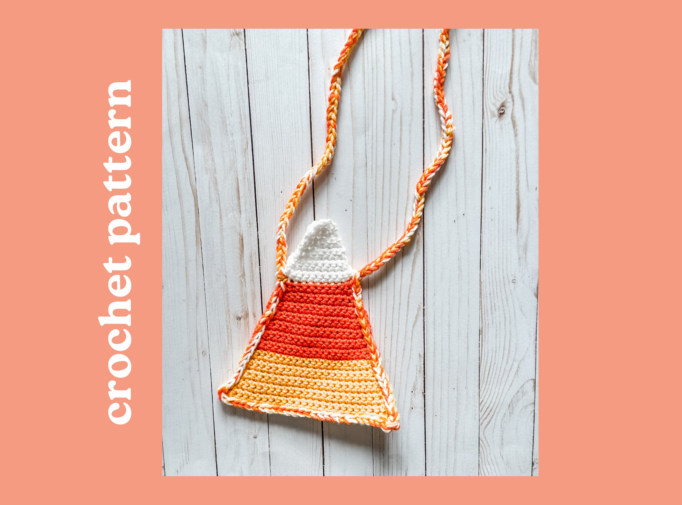 30 Candy Corn Crochet Patterns to Sweeten Your Autumn Decor 26 Candy Corn Purse Crochet Pattern