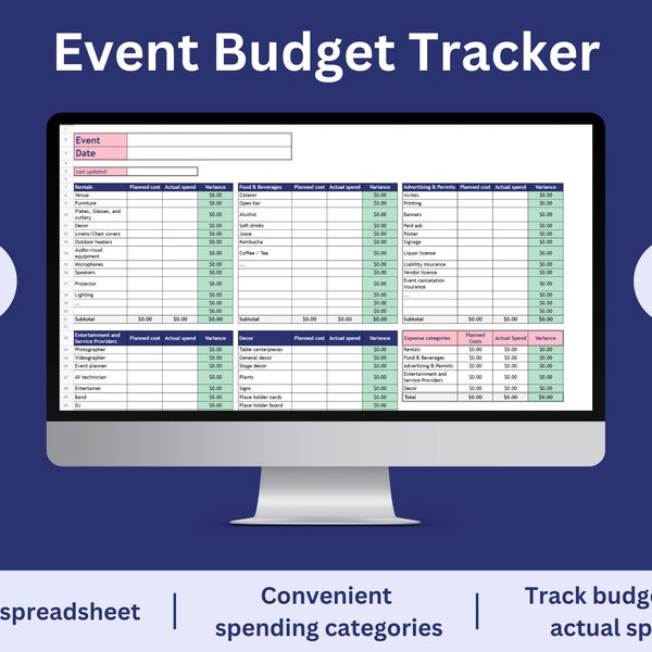 Event Budget Tracker