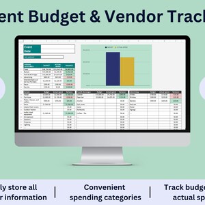 Event Budget & Vendor Tracker