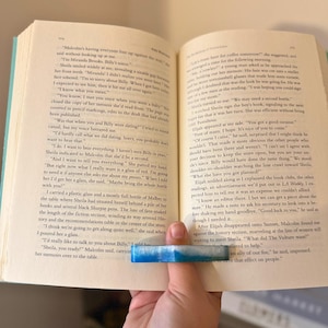 Resin Book Page Spreader for Easy Reading | Thumb Page Holder