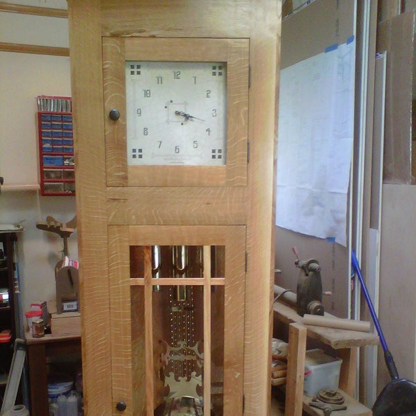 Mission Style Grandfather Clock Etsy