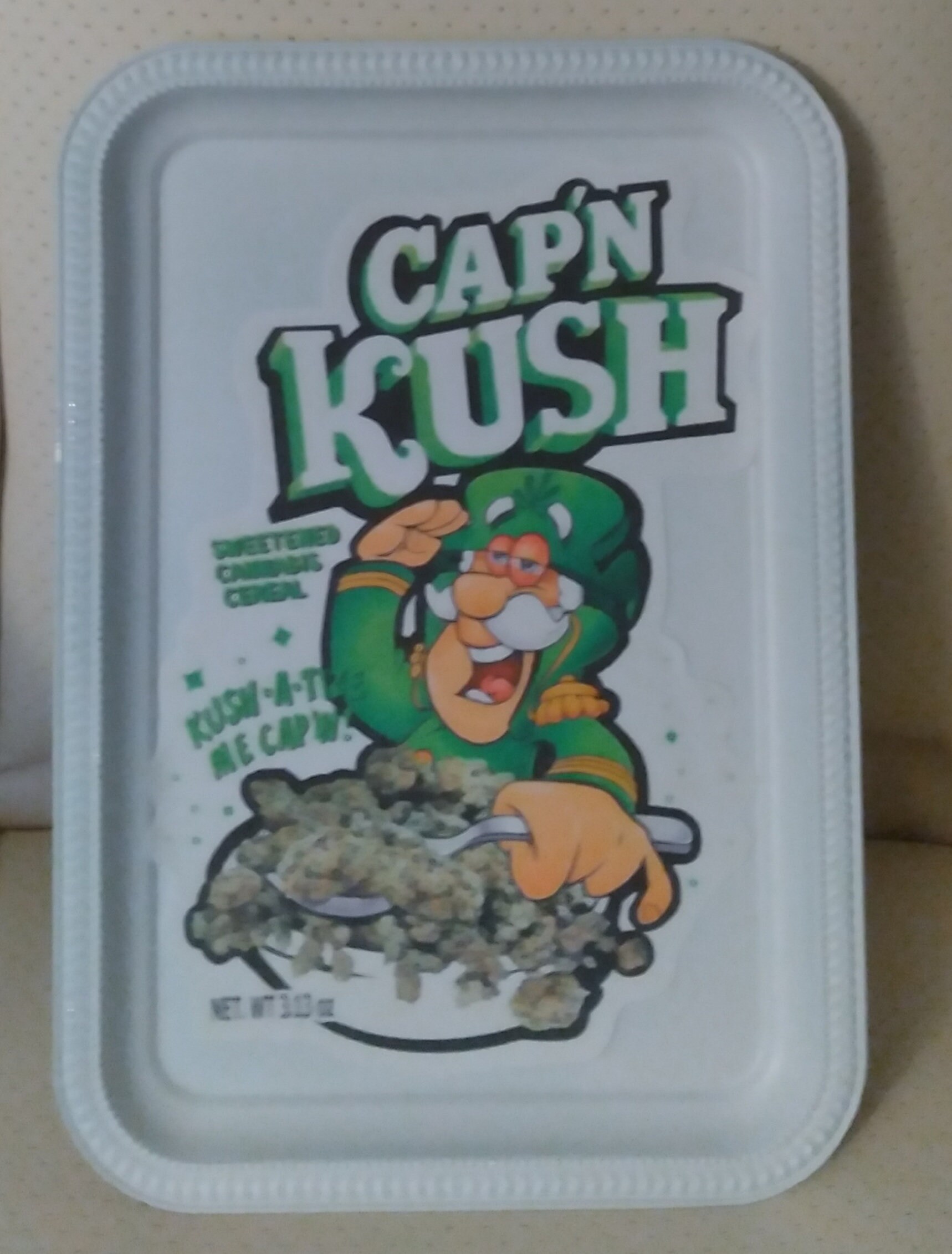 Cap'n Crunch Rolling Tray Captain Kush Etsy