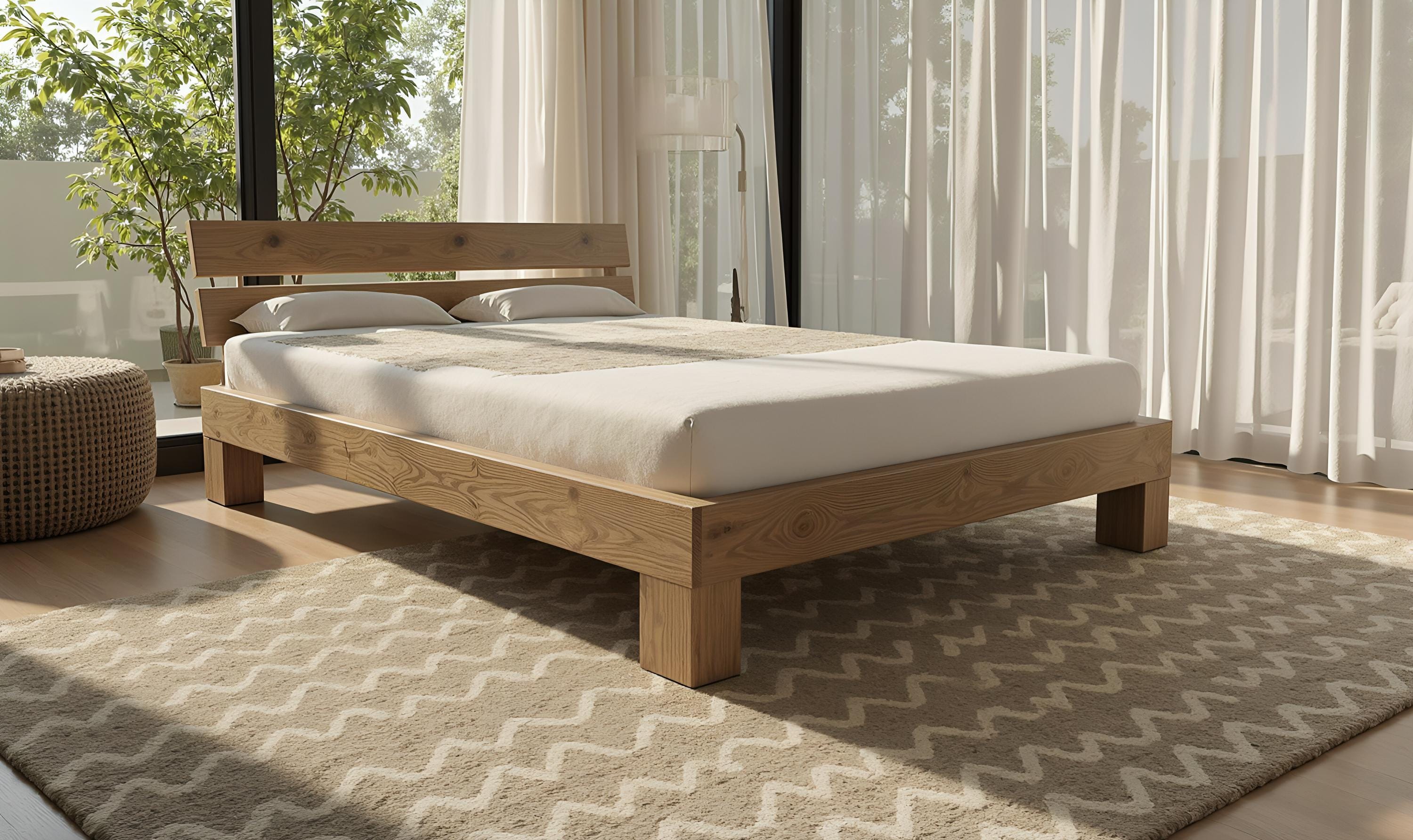 Planos en PDF para estructura de cama doble / Proyecto de carpintería DIY  (200 x 140 cm) - Etsy México, image size:3000x1784