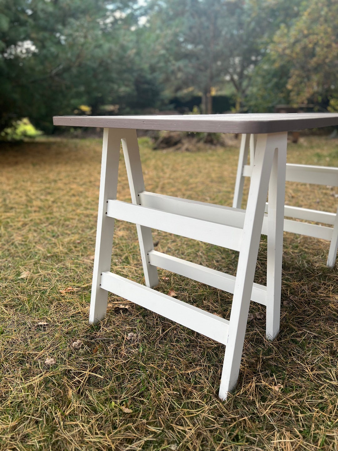 Plywood Desk Tablediy PDF Printablescandinavian Modern Etsy Canada