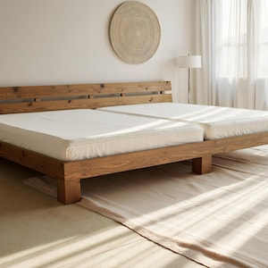 Gezinsbedframes: doe-het-zelf queen + queen size (digitale download)