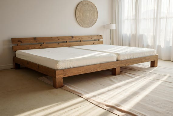 ファミリーベッドフレームプラン：DIYクイーン+クイーンサイズ