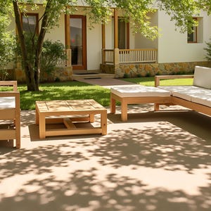 DIY Outdoor Furniture Set: Build Your Dream Garden Seating with Easy-to-Follow Blueprints