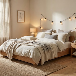 Full XL Bed Frame DIY Plans | Low Profile Wooden Platform (PDF Pattern)