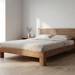 Plannen kingsize bed, modern houten ontwerp 76 x 80, pdf