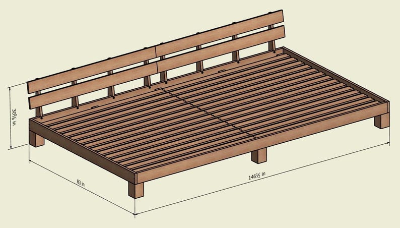 Sleep Guide.pdf DIY Family Bed Frame Plans: Oversized Co-sleeping Bed (144x80 Inch ...