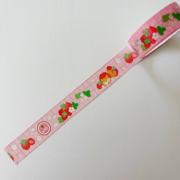 Strawberry Kawaii Washi Tape