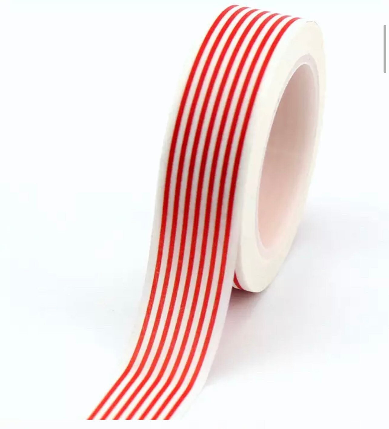 Red Stripe Washi Tape Masté