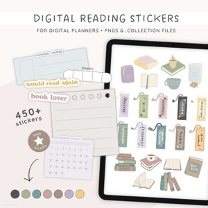 Kindle Sticker, Bookish, Book Lover Gift, Reading Journal Stickers, Cu –  Scrappy Stitcher