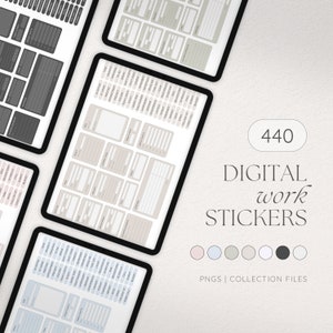 Work Digital Stickers, Office Professional Stickers, Goodnotes Stickers, Digital Planner Stickers, Work Planner Stickers, Doodle Stickers