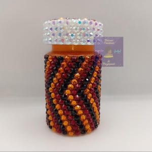 Rhinestone Pill Bottles| Bling Medicine Bottles