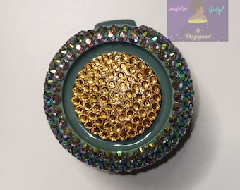 Bling handsfree clip-on oplaadbare nekventilator